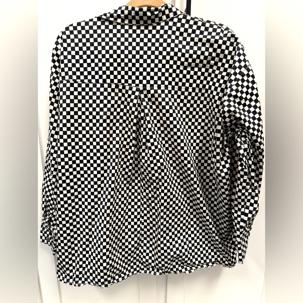 Checkered Button Up - image 2
